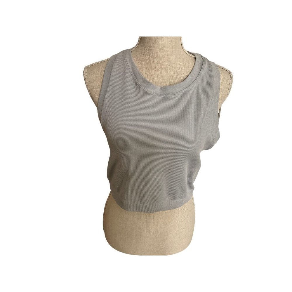 VELOCITY Woman's Blue Racerback Tank Top Size Large‎